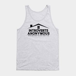 Introverts Anonymous Tank Top